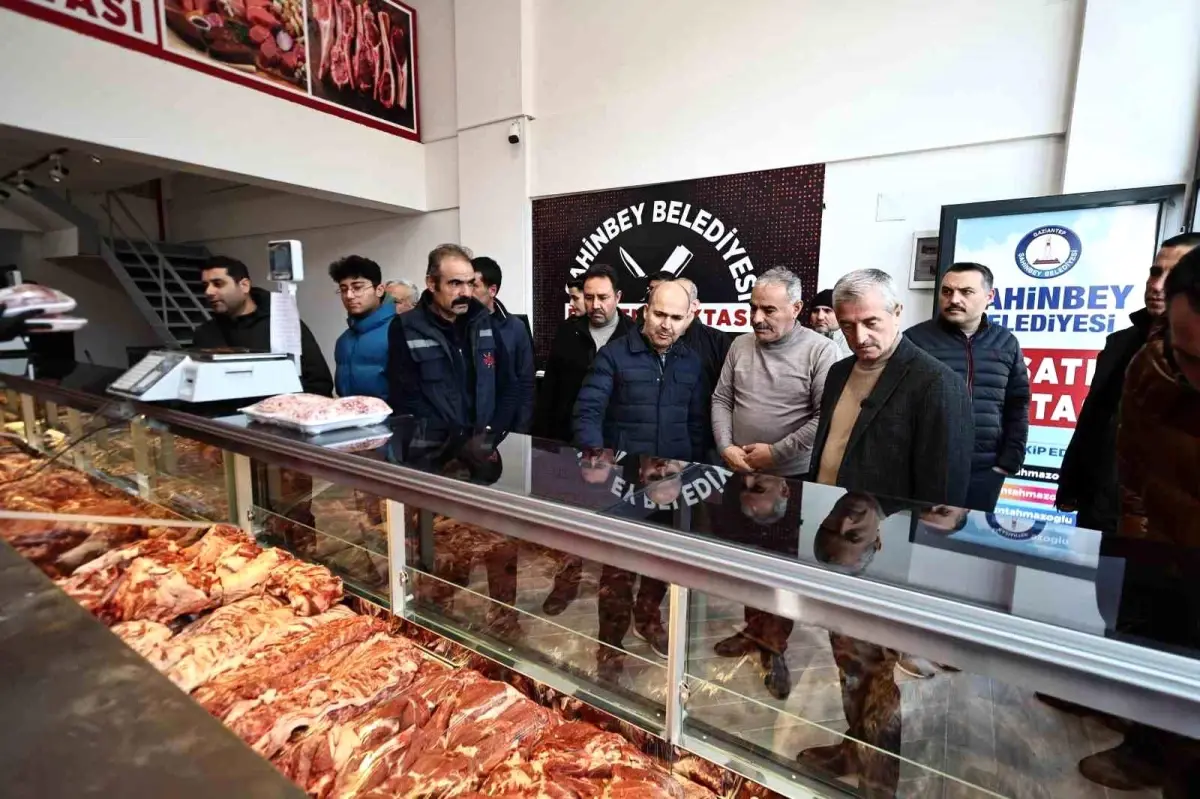 Şahinbey Belediyesi Uygun Fiyatlı Et Satış Noktasını Açtı