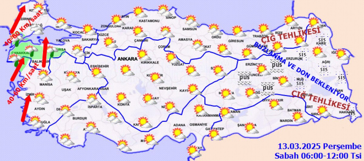 Türkiye'de Hava Durumu: Sıcaklıklar Düşüyor ve Sağanak Yağışlar Geliyor