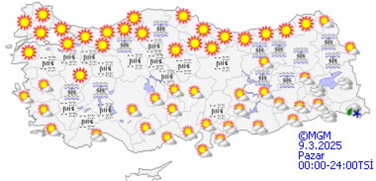 Türkiye'de Sıcak Hava Dalgası: Bahar Havası Geliyor