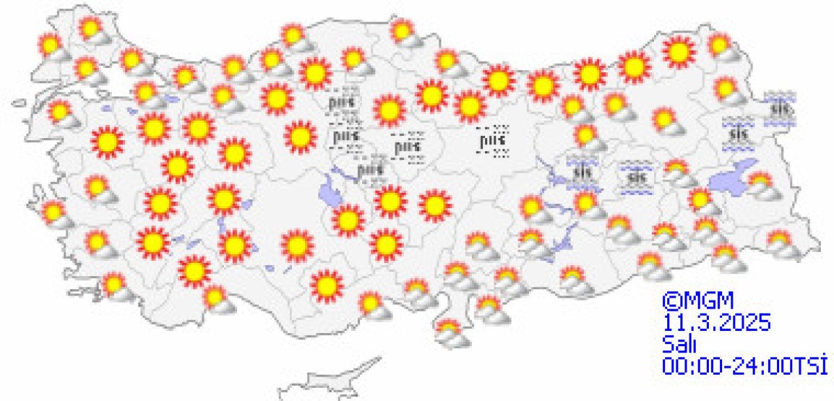 Türkiye'de Sıcak Hava Dalgası: Bahar Havası Geliyor