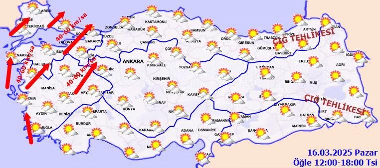 Ülke Genelinde Hava Durumu Tahminleri ve Uyarılar