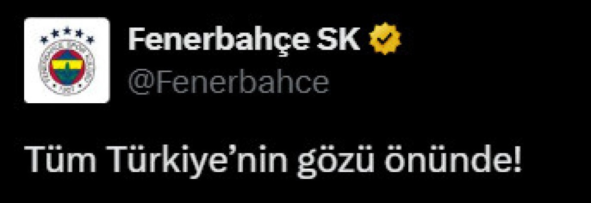 Fenerbahçe'den videolu hakem tepkisi