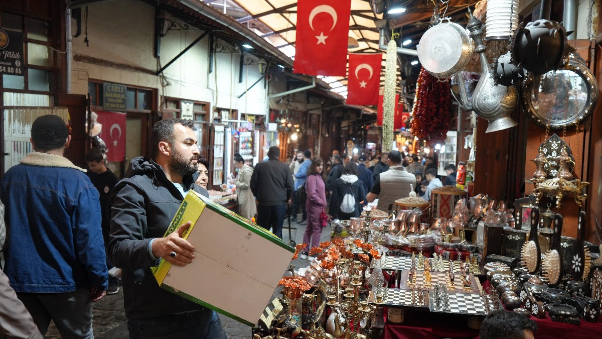 Gaziantep'te Boykot Çağrısına Rağmen Alışveriş Yoğunluğu