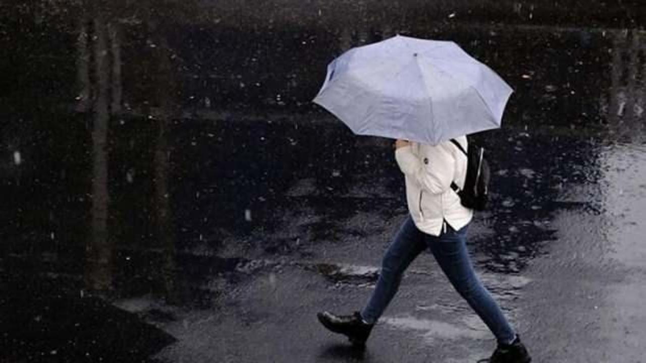 Meteoroloji'den Yağışlı Hava Uyarısı