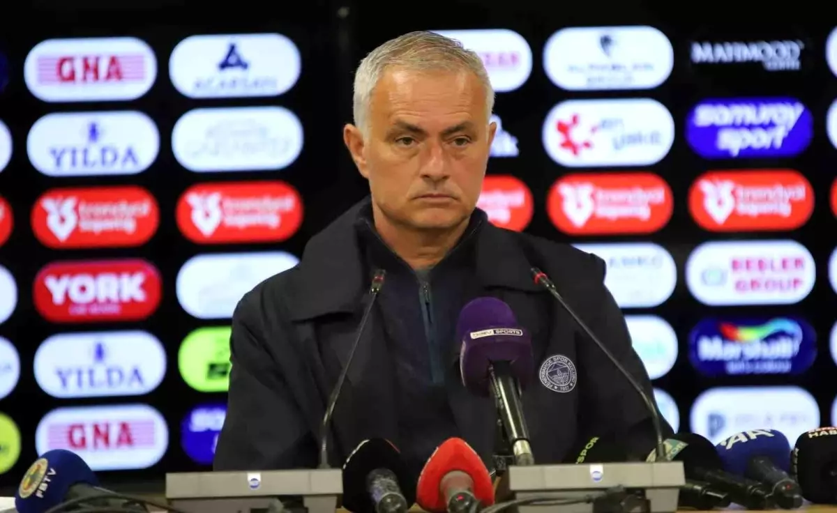 Mourinho'dan Maç Sonrası Açıklamalar