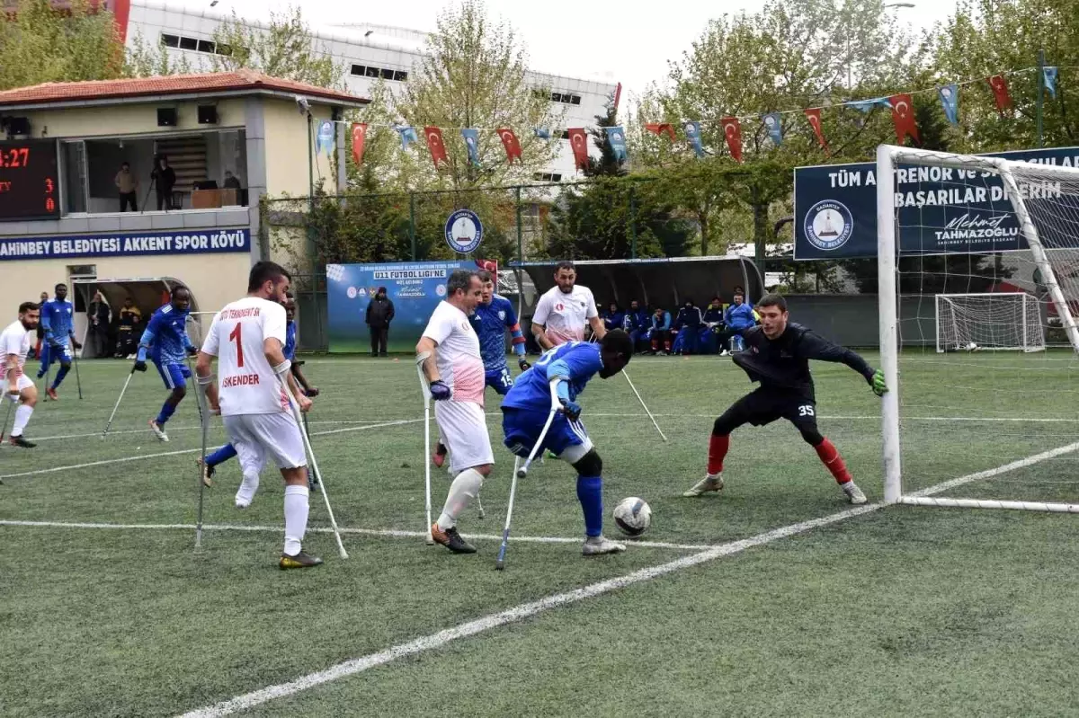 Şahinbey Ampute Futbol Takımı, ODTÜ'yü 8-1 Mağlup Ederek Türkiye Kupası'nda Çeyrek Finale Yükseldi