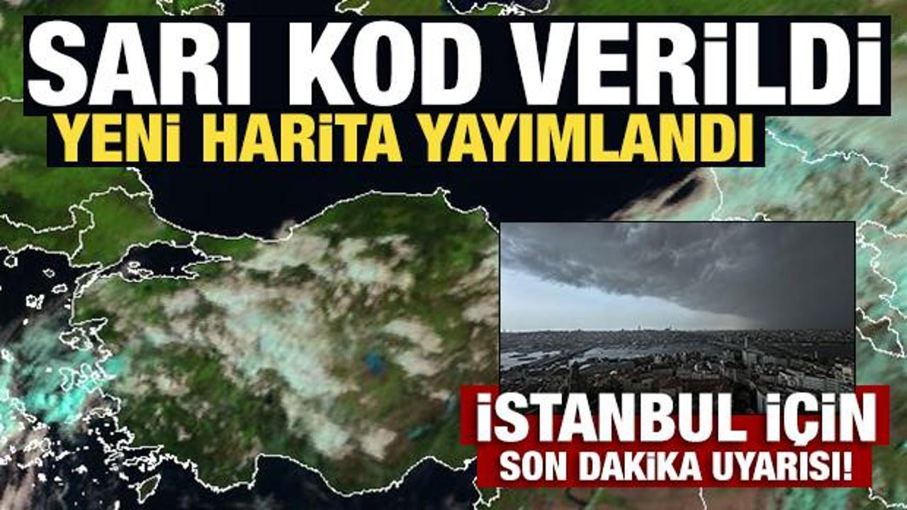 Sarı Kod Verildi: Meteoroloji'den On Altı Kent İçin Son Dakika Uyarısı