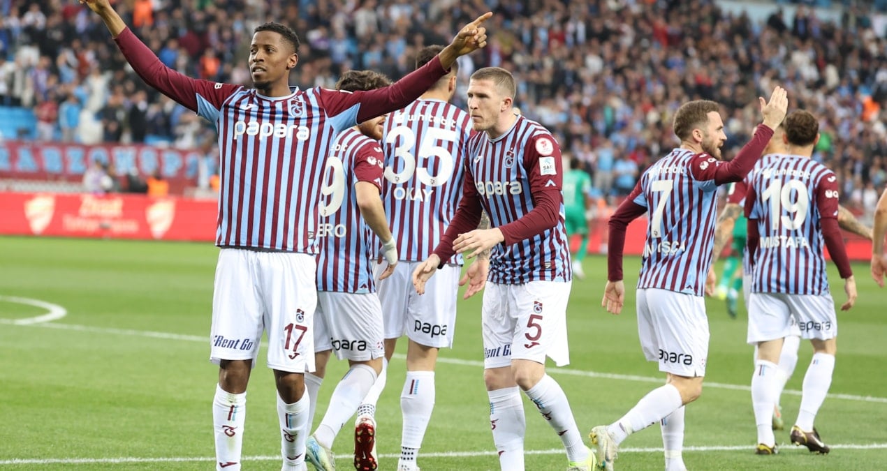 Trabzonspor'un Evinde Başarılı Performansı