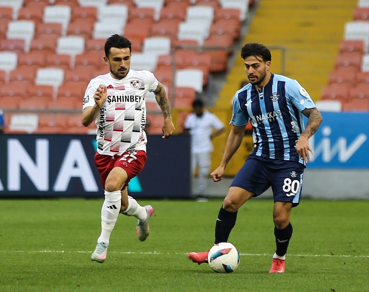 Adana Demirspor - Gaziantep FK maçında kazanan yok