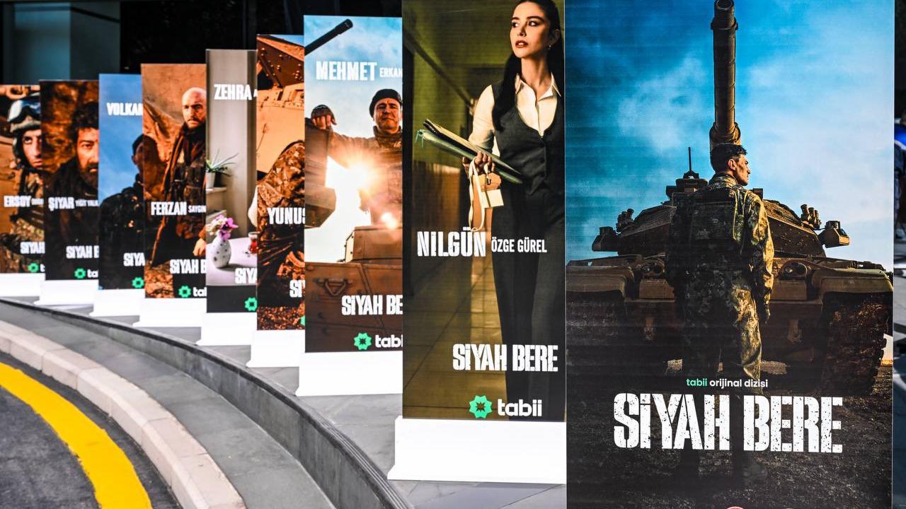 Dünyanın ilk tank dizisi 'Siyah Bere'nin özel gösterimi Ankara’da yapıldı