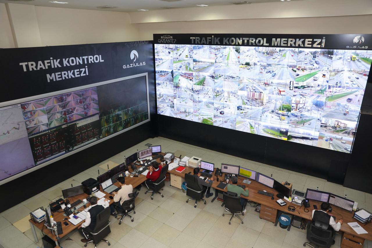 Gaziantep Büyükşehir'den trafik için yenilikçi uygulama