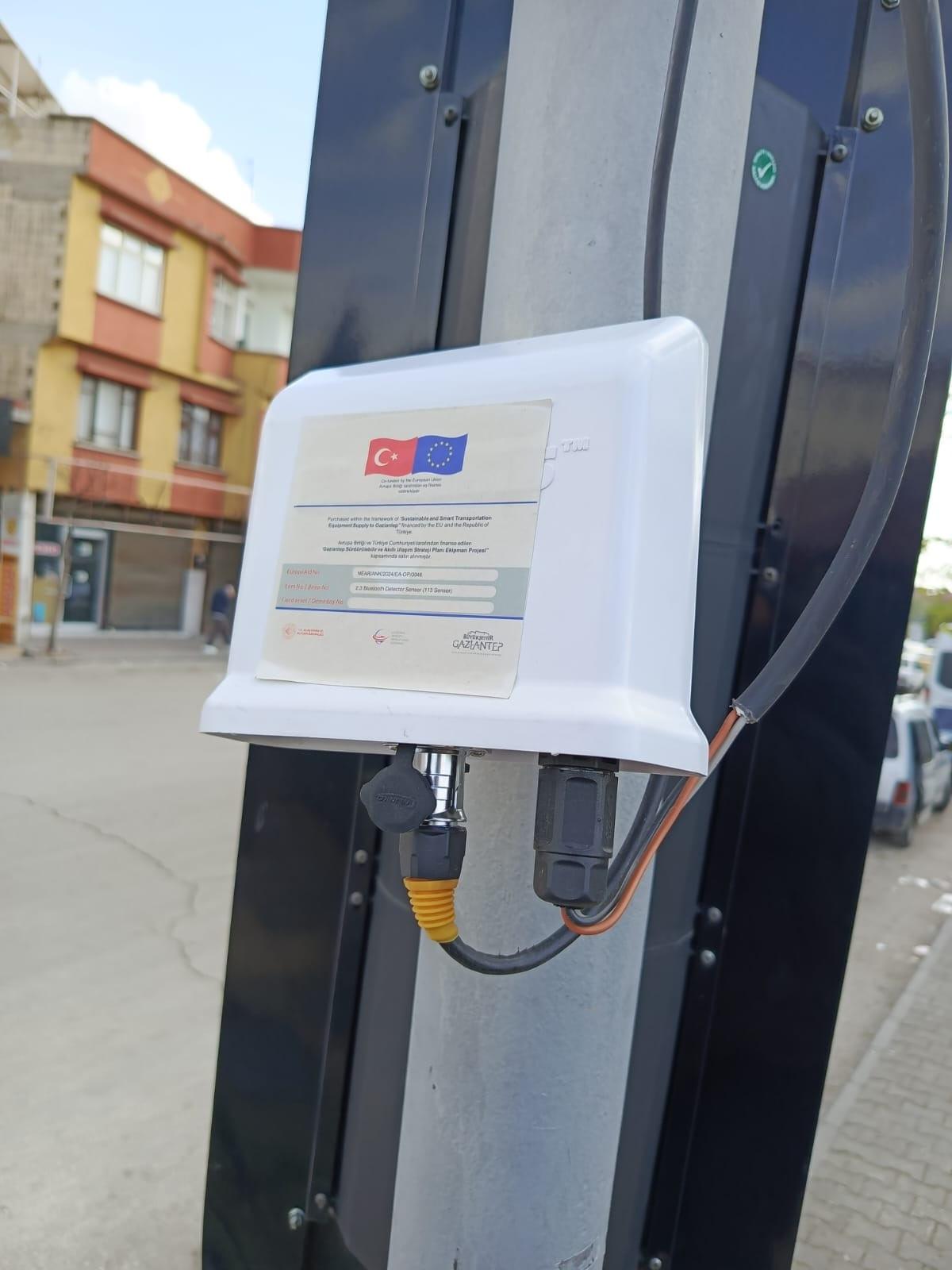 Gaziantep Büyükşehir'den trafik için yenilikçi uygulama