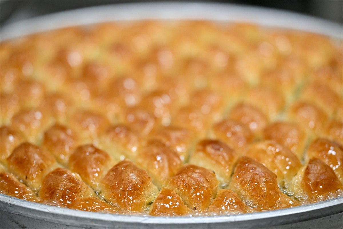 Gaziantepli baklavacılarda Kurban Bayramı telaşı başladı