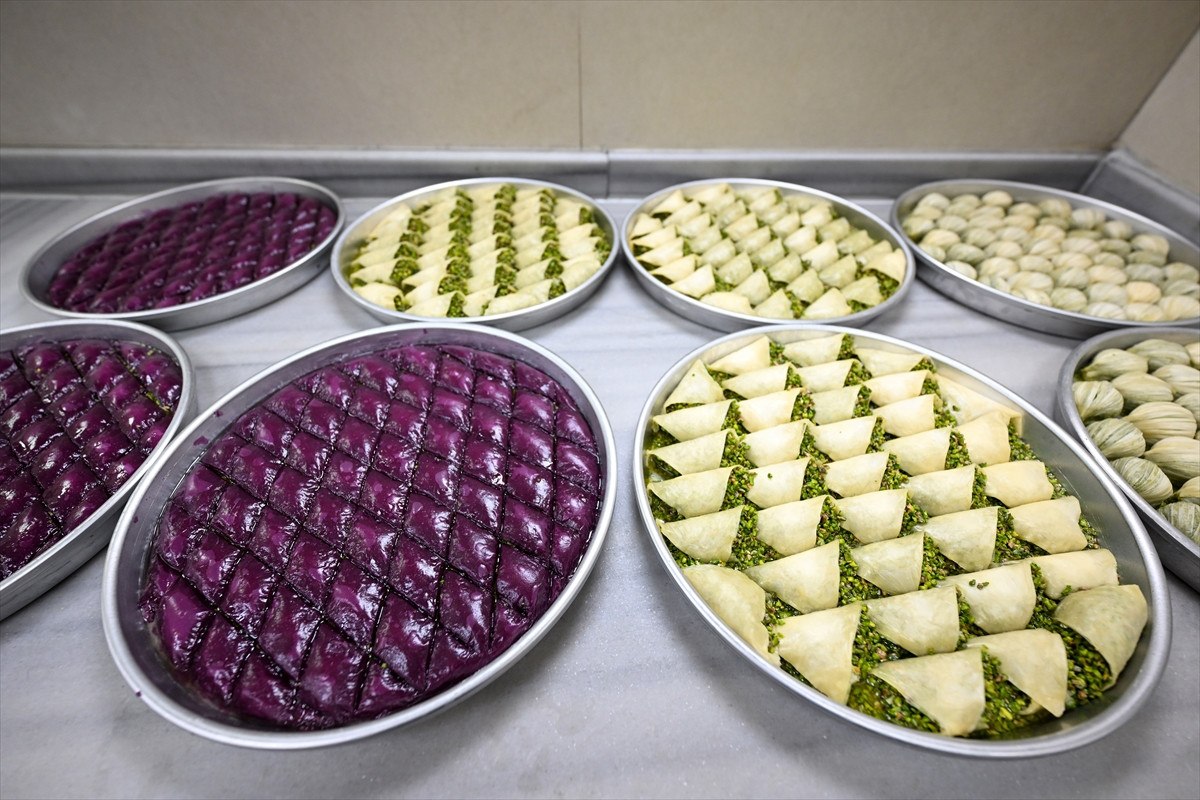 Gaziantepli baklavacılarda Kurban Bayramı telaşı başladı