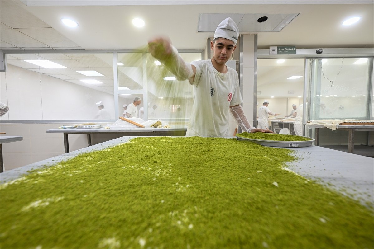 Gaziantepli baklavacılarda Kurban Bayramı telaşı başladı