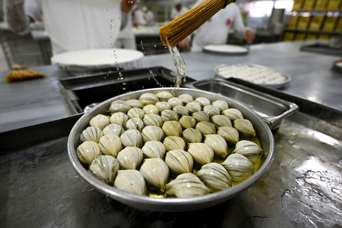 Gaziantepli baklavacılarda Kurban Bayramı telaşı başladı