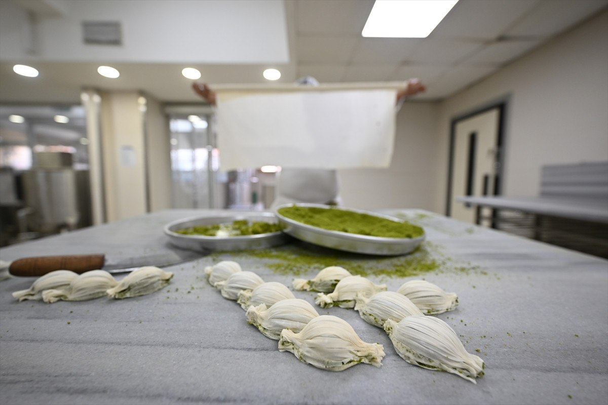 Gaziantepli baklavacılarda Kurban Bayramı telaşı başladı