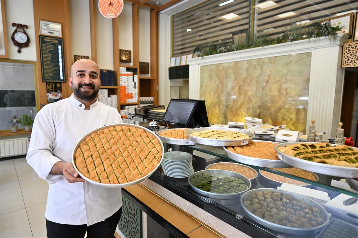 Gaziantepli baklavacılarda Kurban Bayramı telaşı başladı