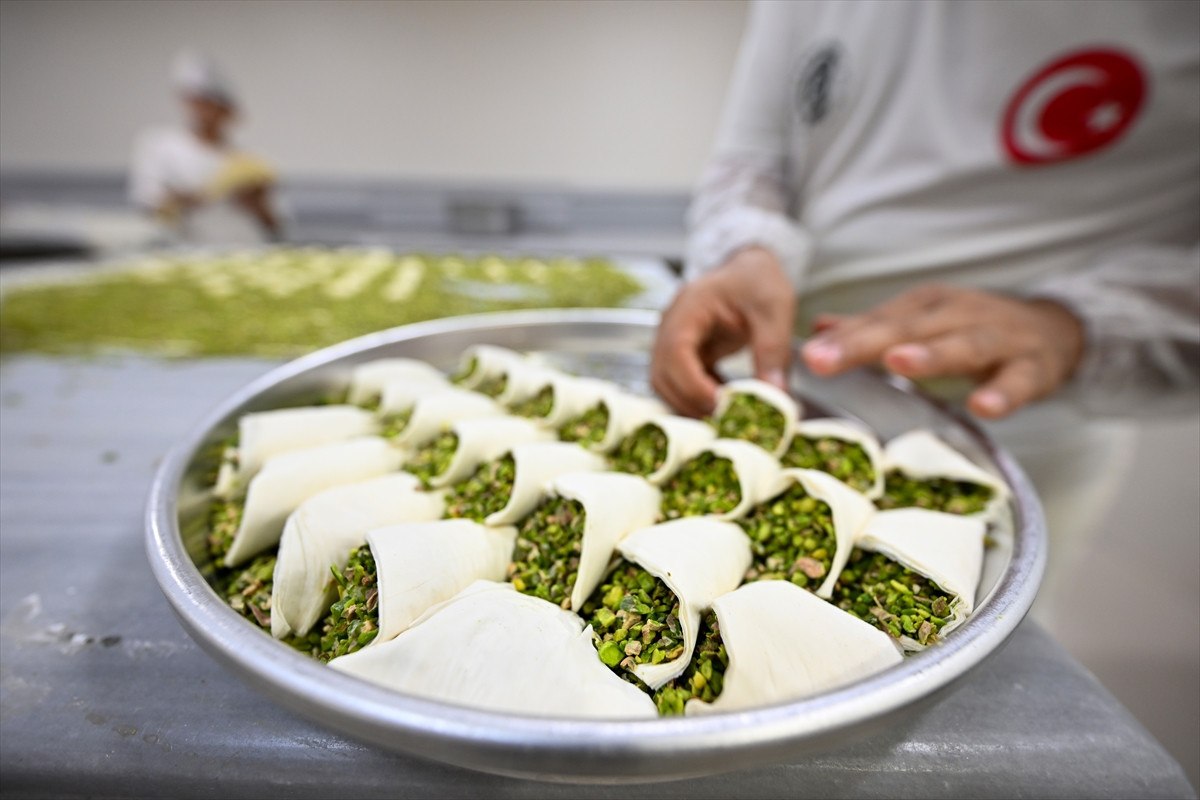 Gaziantepli baklavacılarda Kurban Bayramı telaşı başladı