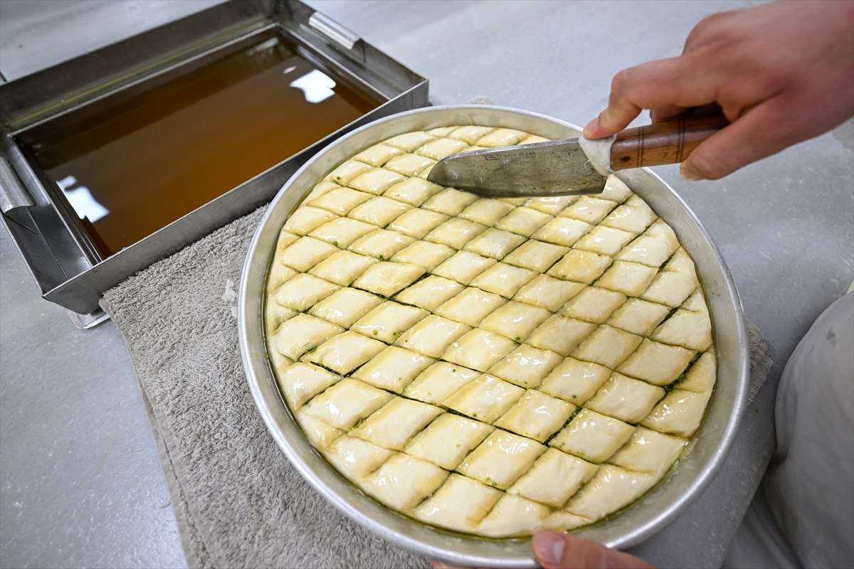 Gaziantepli baklavacılarda Kurban Bayramı telaşı başladı