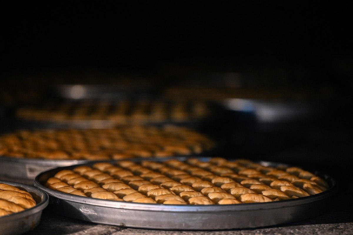 Gaziantepli baklavacılarda Kurban Bayramı telaşı başladı
