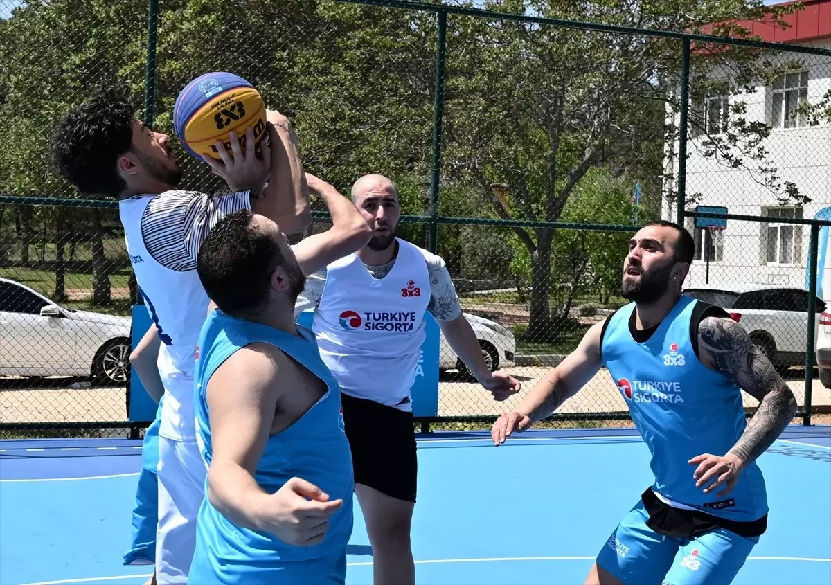 Gaziantep'te 3x3 Basketbol Turnuvası Heyecanı