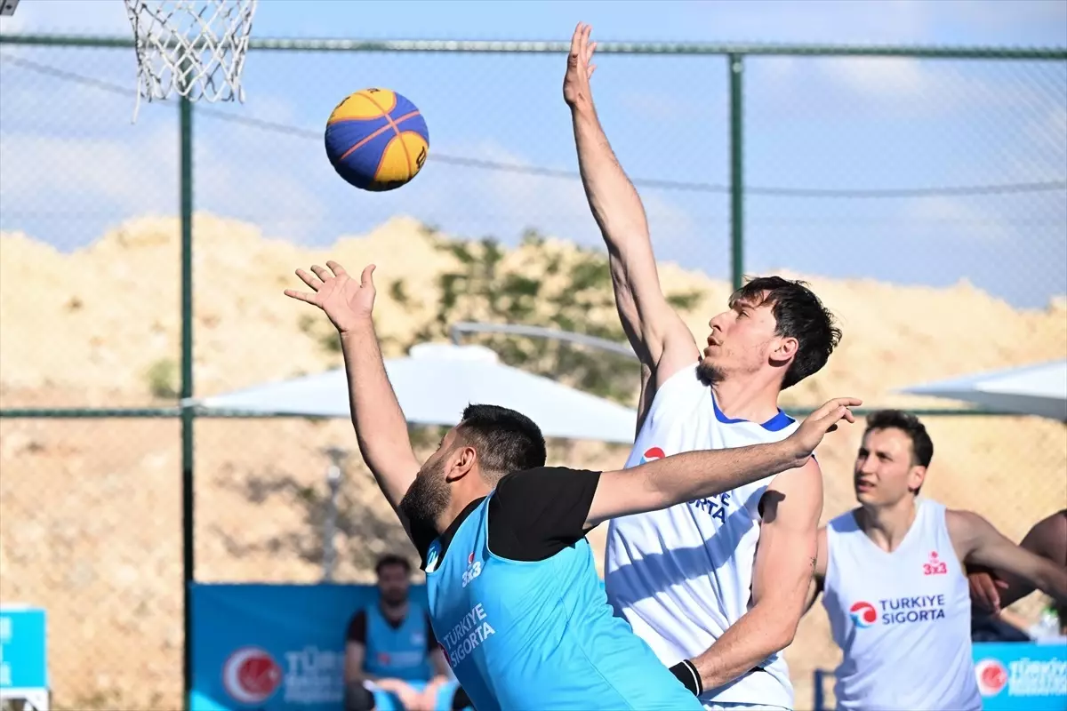 Gaziantep'te 3x3 Basketbol Turnuvası Tamamlandı