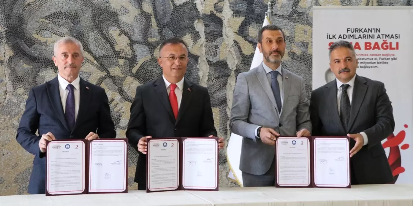 Gaziantep'te Kan Bağışını Artırma Protokolü İmzalandı