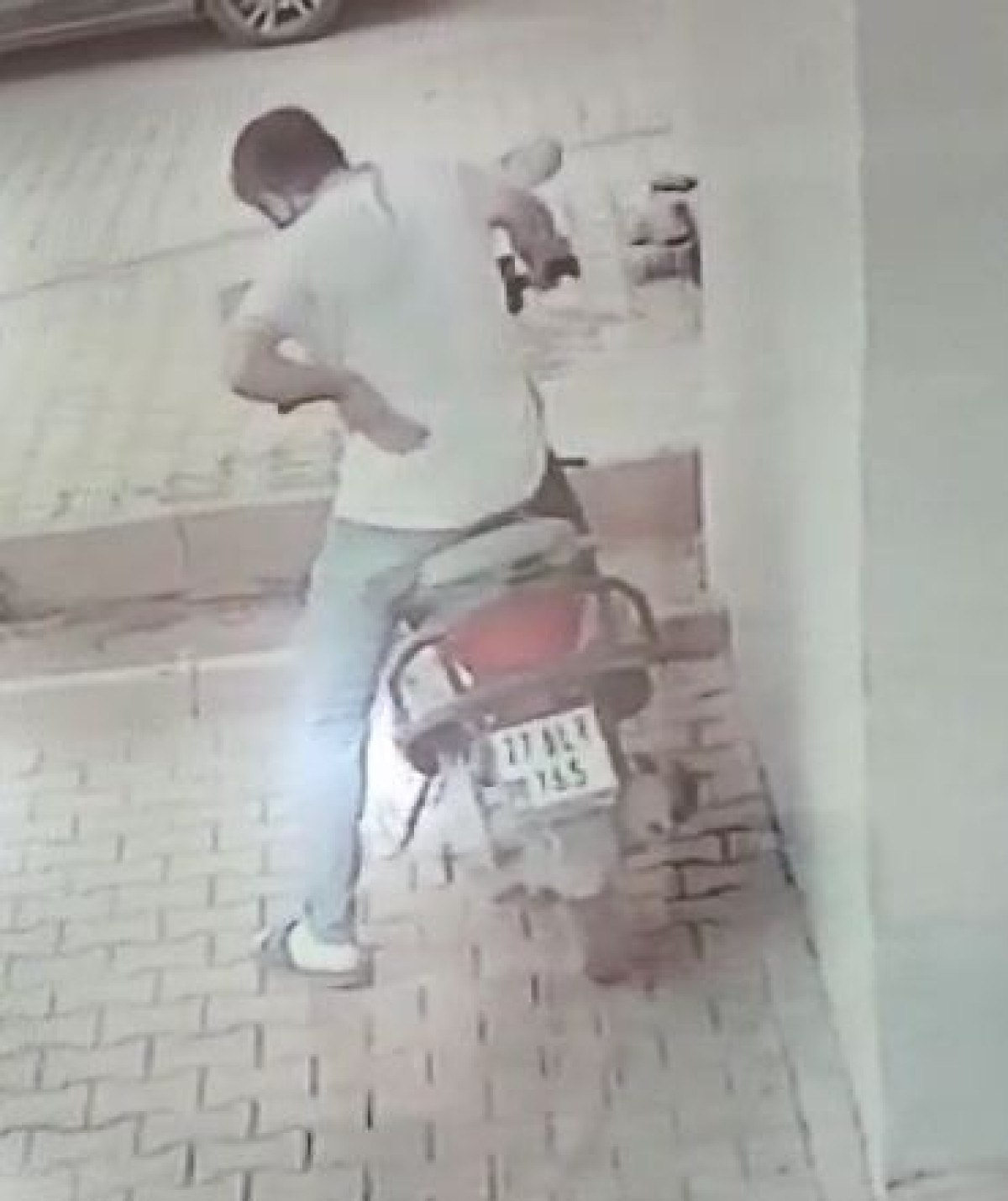 Gaziantep'te motosiklet hırsızlığı