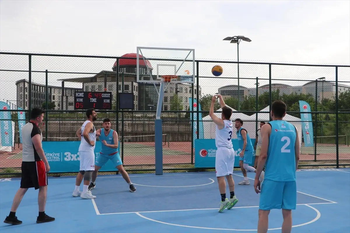 Kahramanmaraş'ta 3x3 Basketbol Turnuvası Tamamlandı
