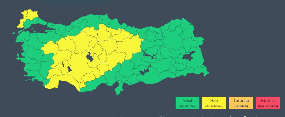 İSTANBUL, ANKARA VE İZMİR'DE HAVA DURUMU