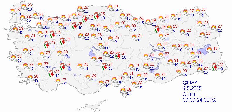 Kış geri dönüyor! 10 derece birden düşecek! İşte il il hava durumu