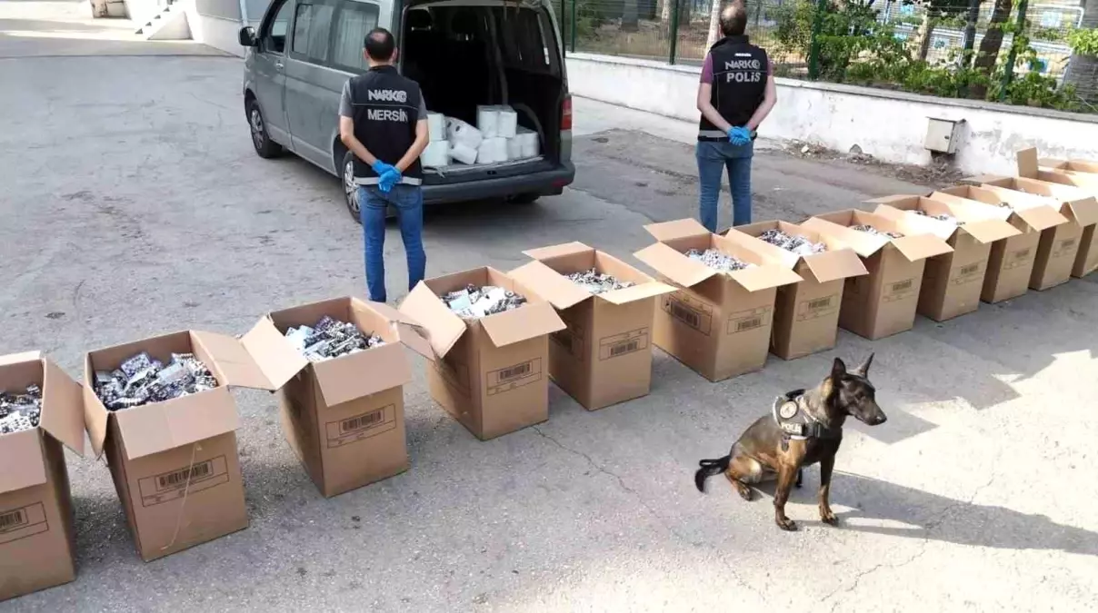 Mersin'de Uyuşturucu Operasyonu