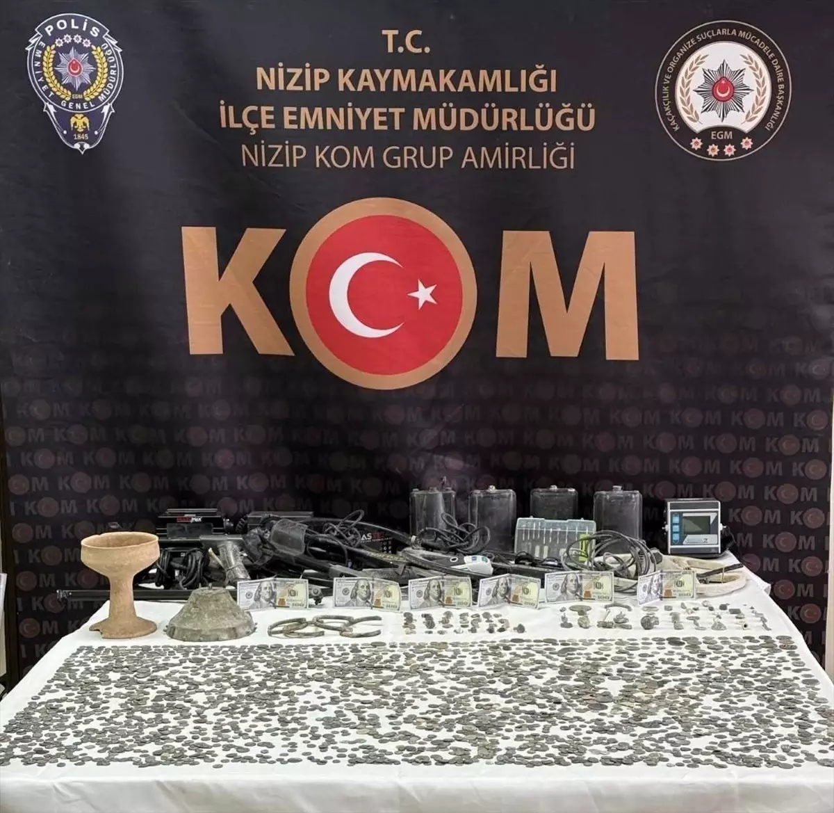 Nizip'te Tarihi Eser Operasyonu