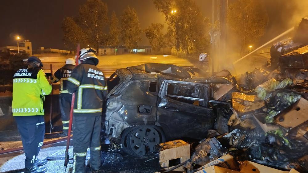 Otoyolda facianın eşiğinden dönüldü!