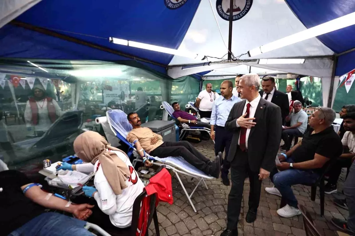Şahinbey Belediyesi'nden Kan Bağışı Kampanyası: 13 Bin 625 Ünite Kan Toplandı