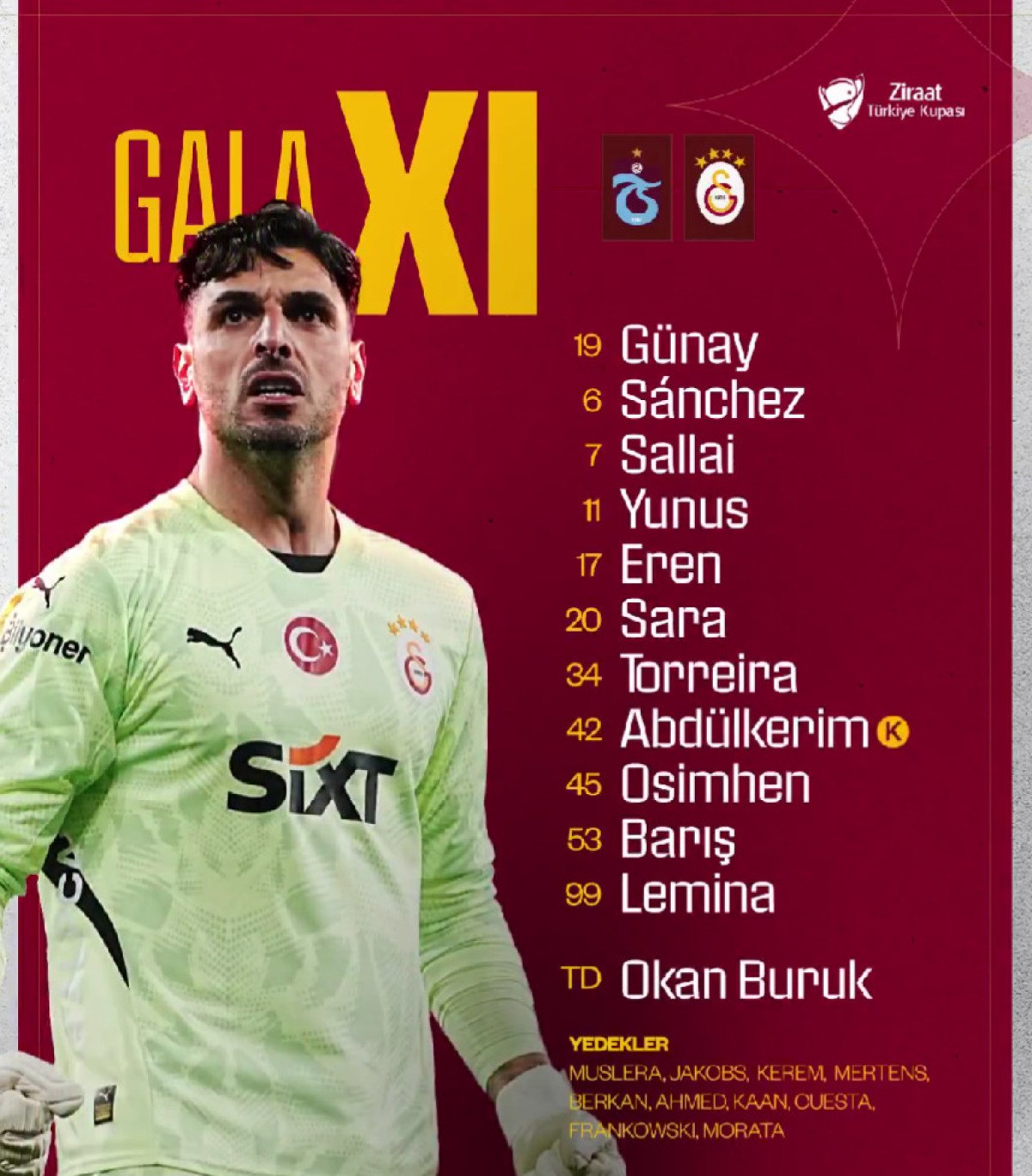 İLK 11'LER