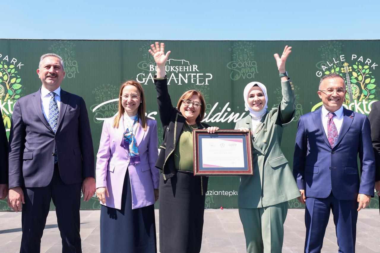 Türkiye’de İlk 'Aile Dostu Park' Unvanı Gaziantep Galle Park Millet Bahçesi'ne Verildi