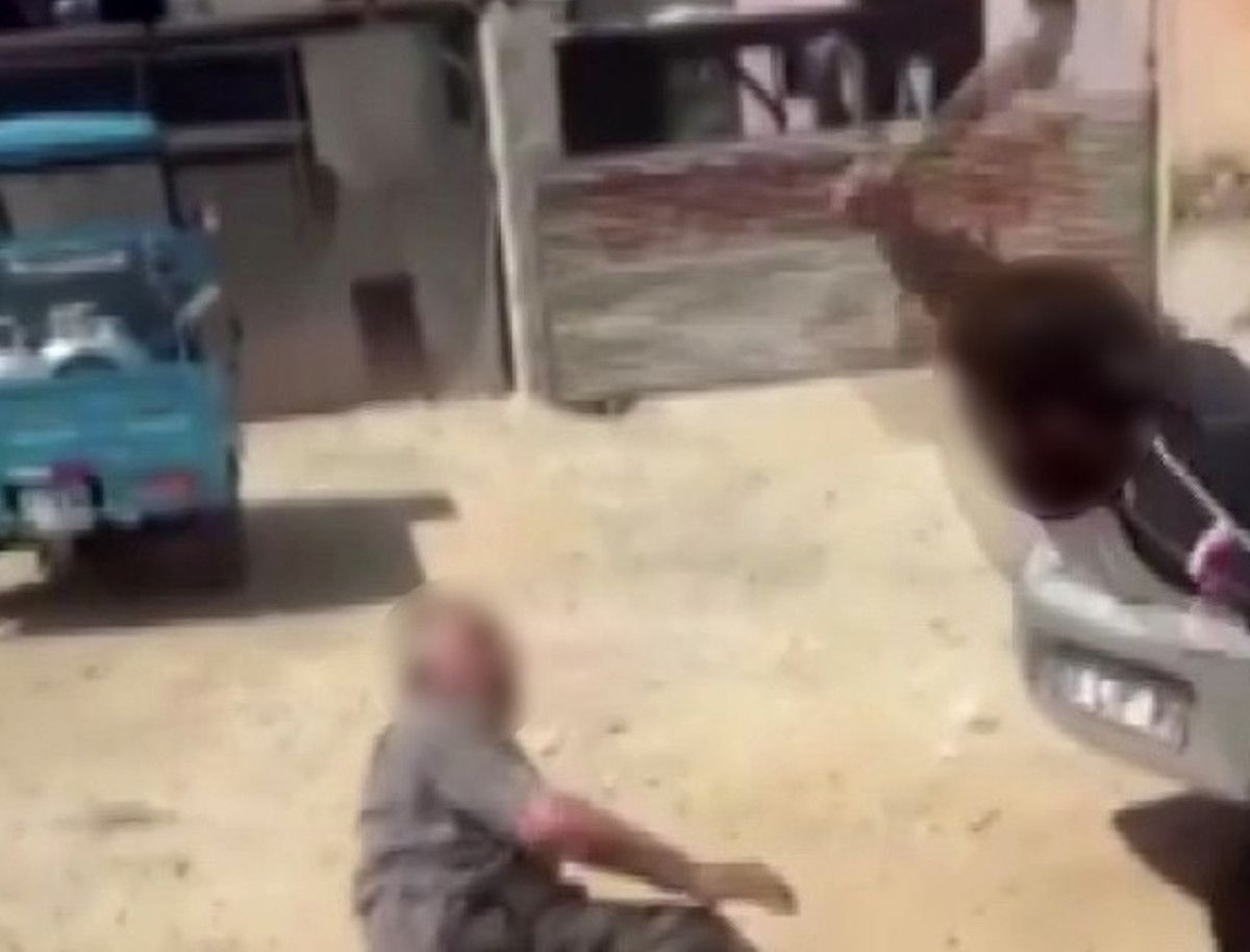 Adana'da sopalı saldırgan bu defa yaşlı adamı dövdü