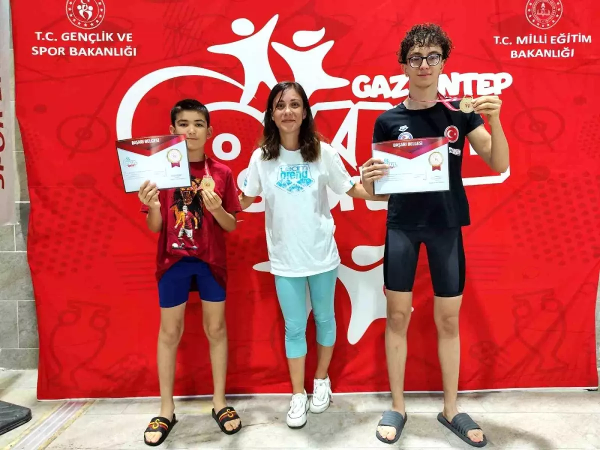 Aydınlı Sporcular Gaziantep'te Altın Madalya Kazandı