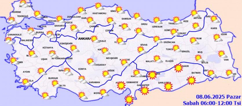 Bayramın 3. gününde hava durumu nasıl? Meteoroloji açıkladı