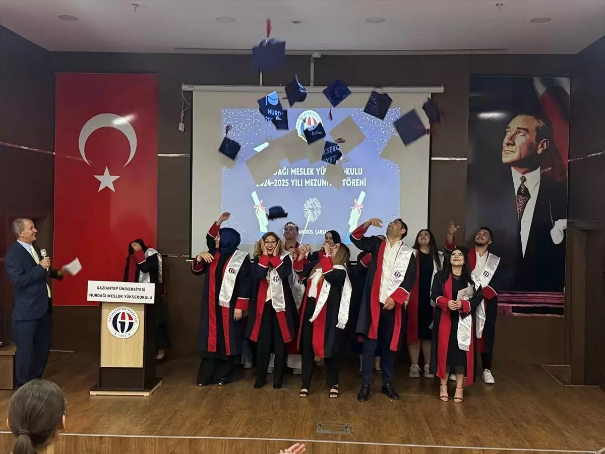 GAÜN Mezuniyet Töreni Coşkuyla Gerçekleşti