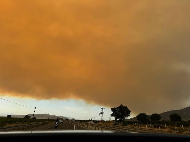 Gaziantep Büyükşehir'den Nurdağı'nda çıkan orman yangınına müdahale