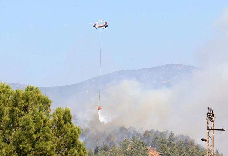 Gaziantep Büyükşehir'den Nurdağı'nda çıkan orman yangınına müdahale