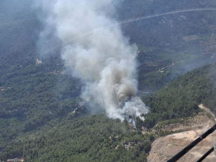 Gaziantep Büyükşehir'den Nurdağı'nda çıkan orman yangınına müdahale