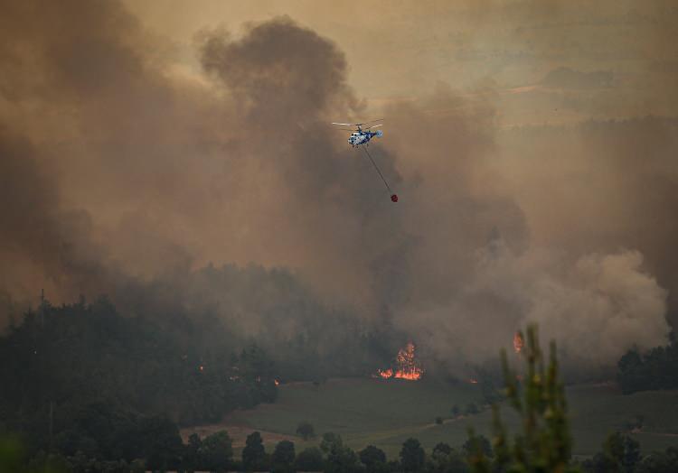 Gaziantep Büyükşehir'den Nurdağı'nda çıkan orman yangınına müdahale