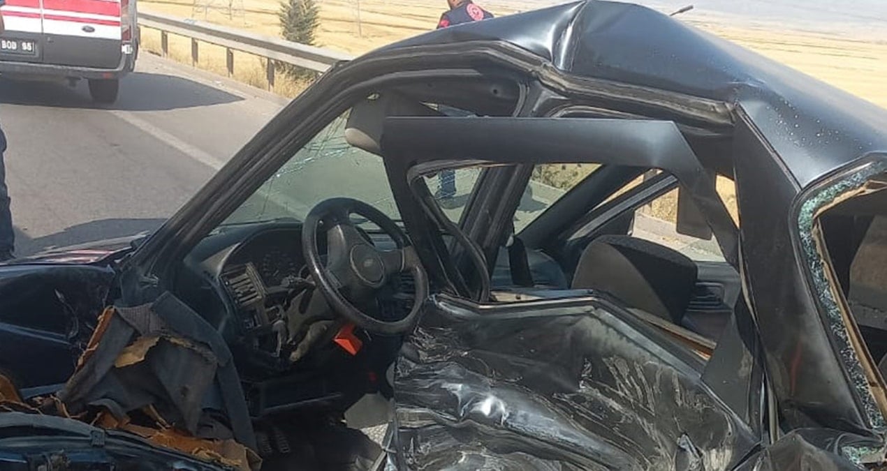 Gaziantep'te feci kaza: 1 ölü, 1 yaralı