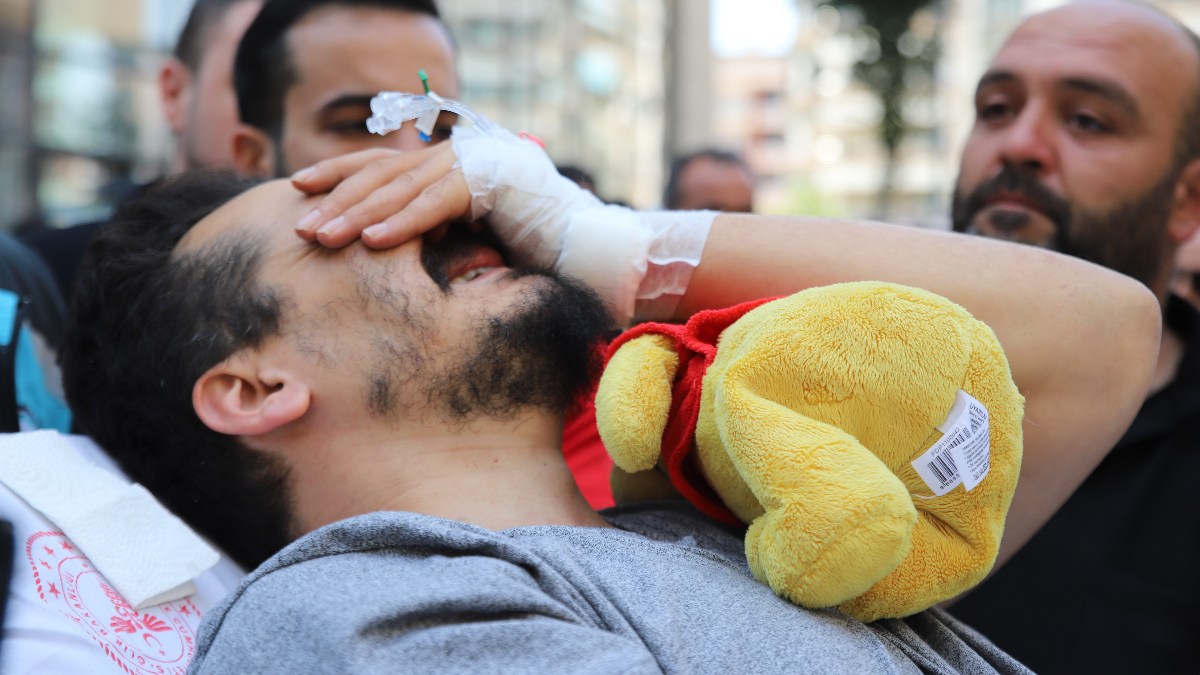 Gaziantep'te kazada ölen anne ve 2 çocuğuna tören