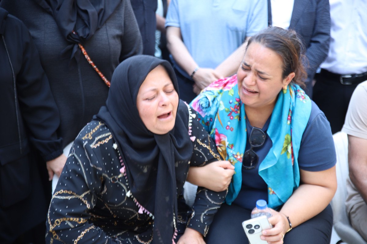 Gaziantep'te kazada ölen anne ve 2 çocuğuna tören