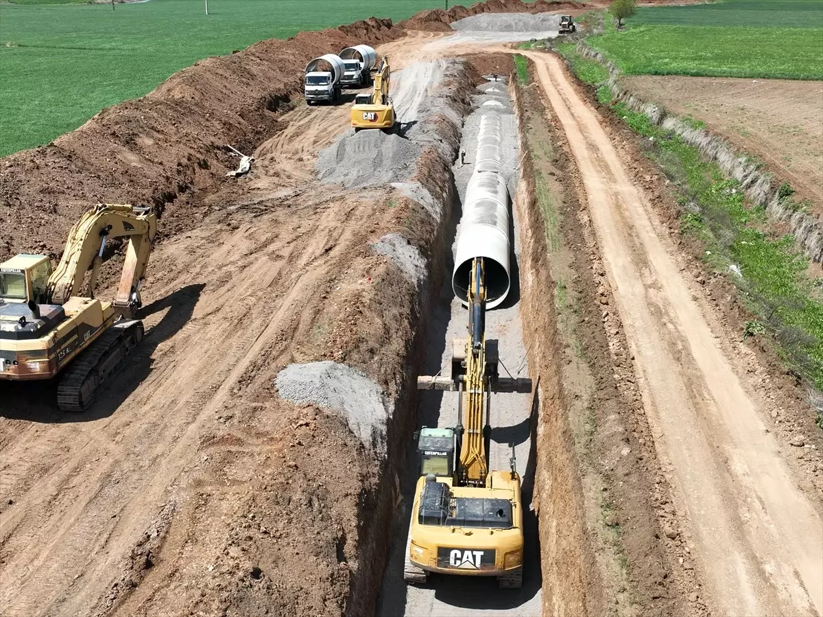 Gaziantep'te Modern Sulama Projesi Başladı
